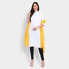 Ladies' Dupatta, Yellow, small image number null